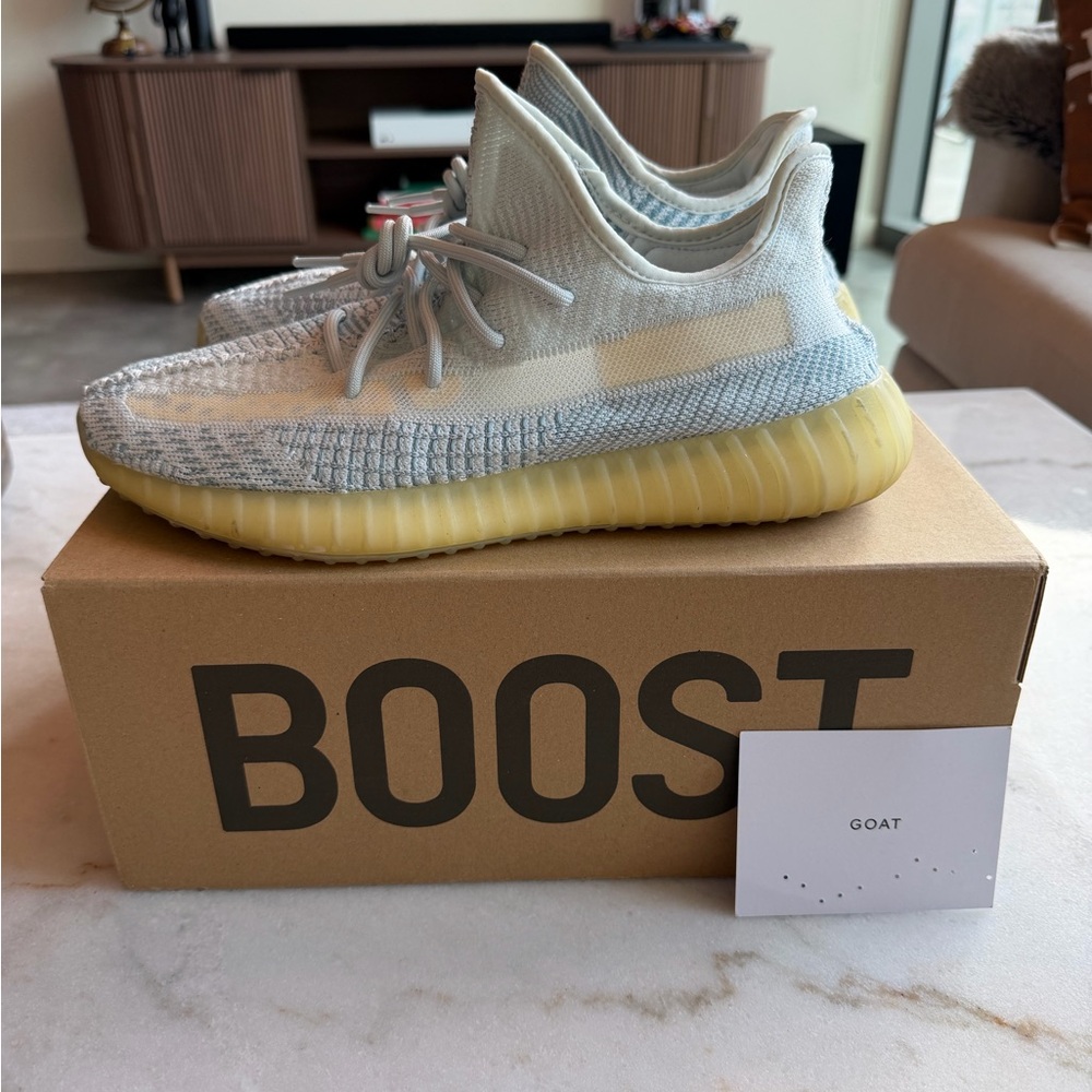 adidas Yeezy Boost 350 V2 - Gray and Yellow